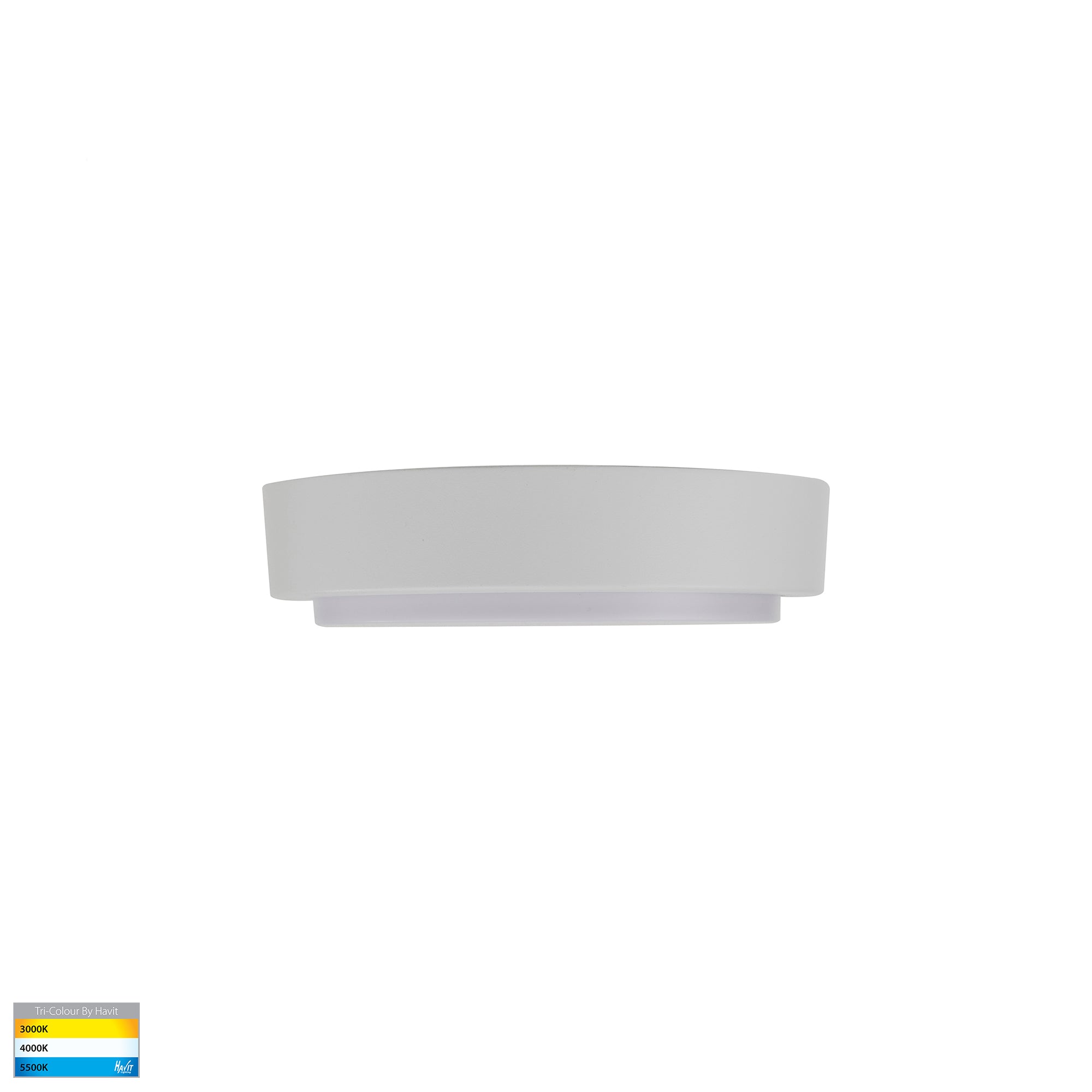 HV36051T-WHT- Liptor White 10w Ceiling Mounted LED Oyster