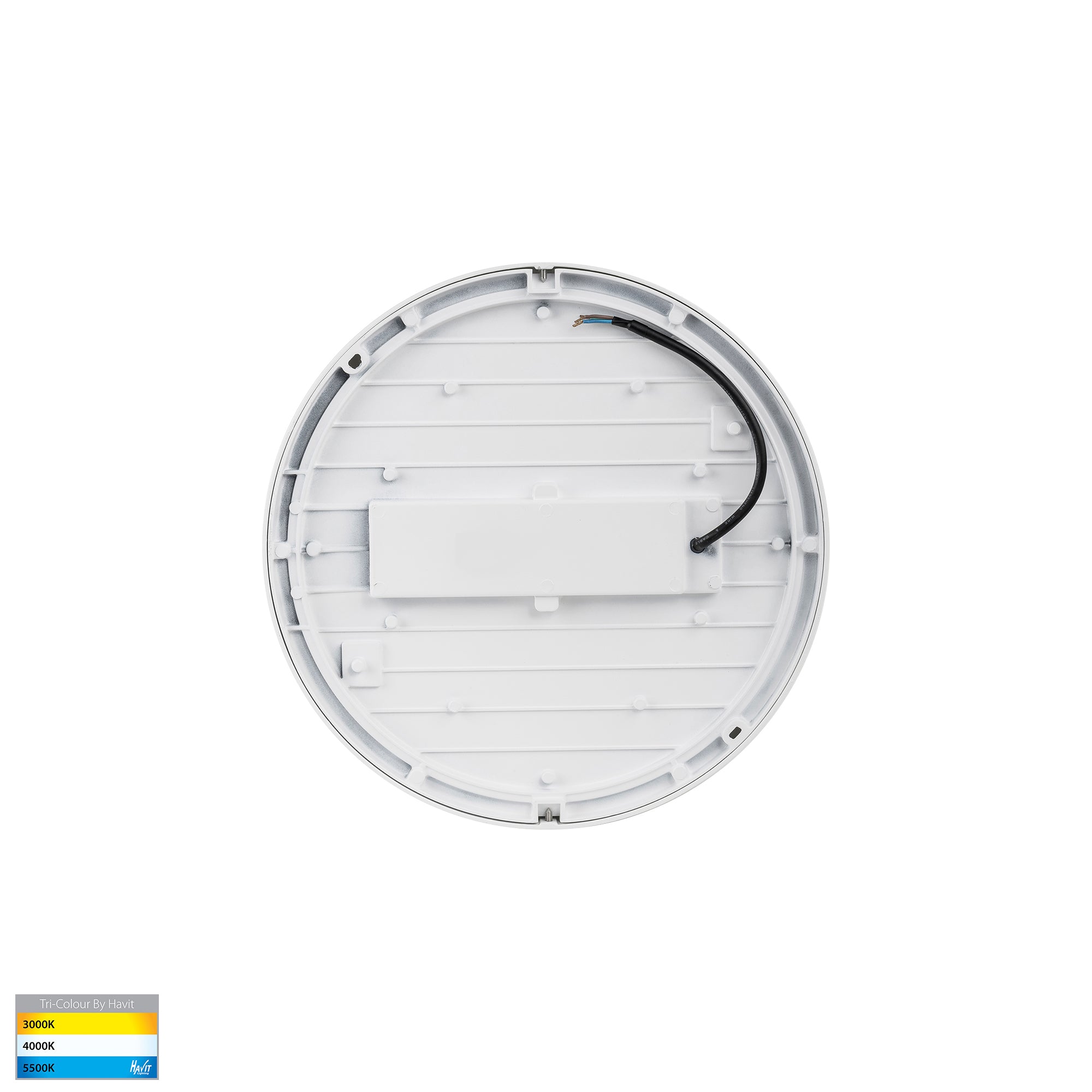 HV36051T-WHT- Liptor White 10w Ceiling Mounted LED Oyster