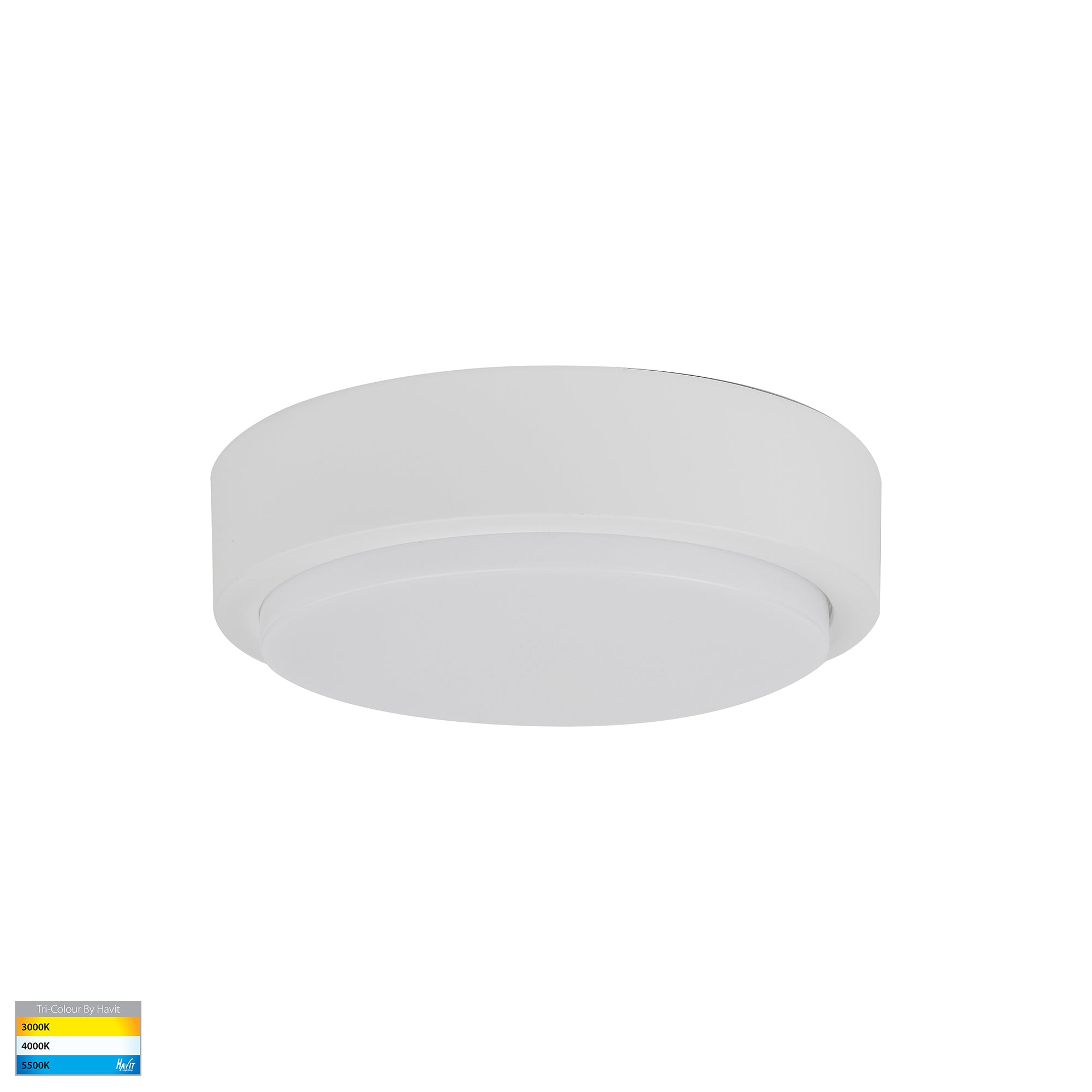 HV36052T-WHT- Liptor White 20w Ceiling Mounted LED Oyster