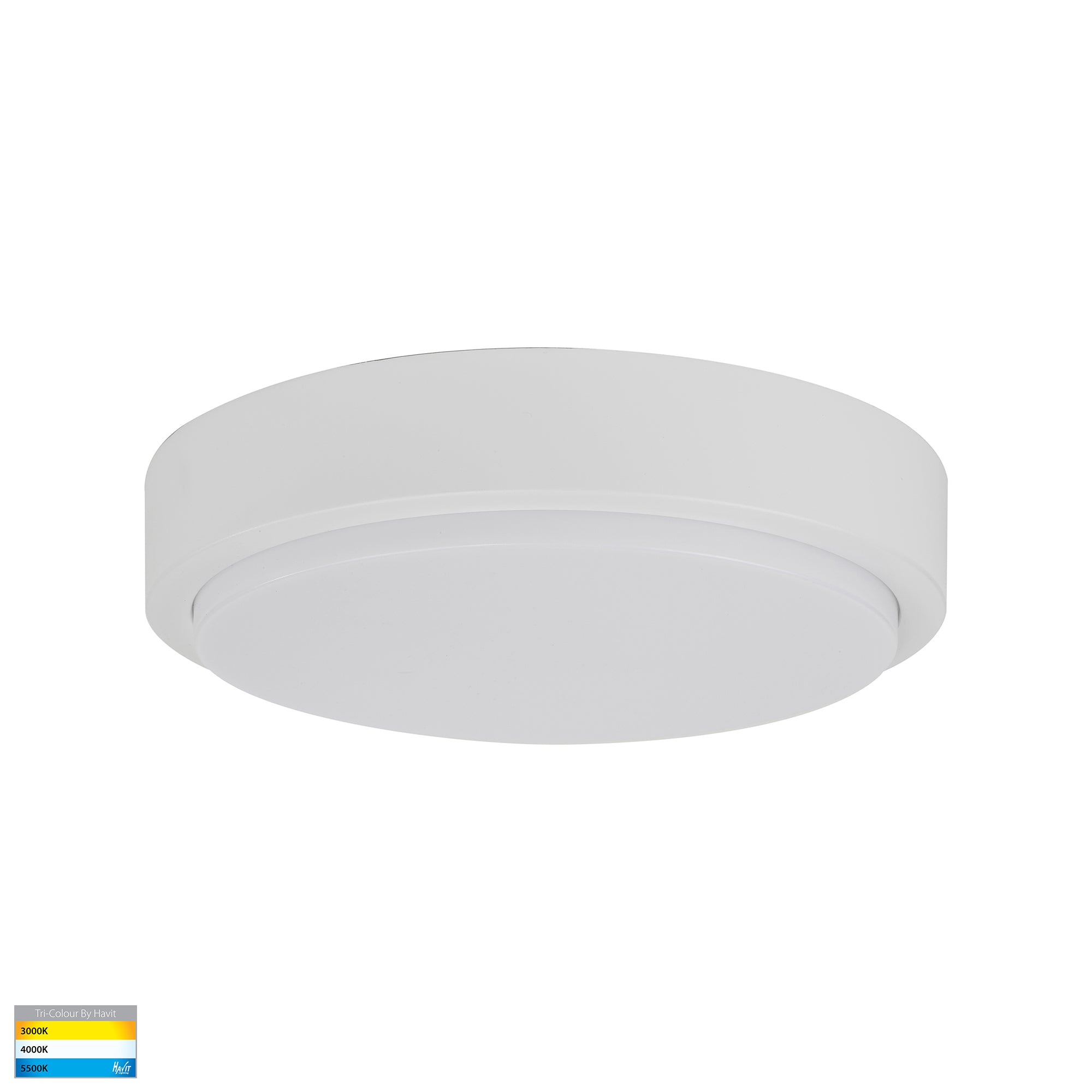 HV36053T-WHT- Liptor White 30w Ceiling Mounted LED Oyster