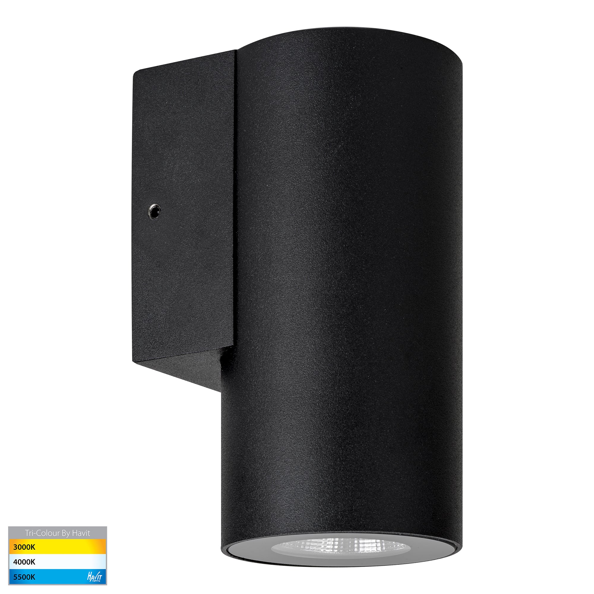 HV3625T-BLK- Aries 316 Stainless Steel Black Down LED Wall Light