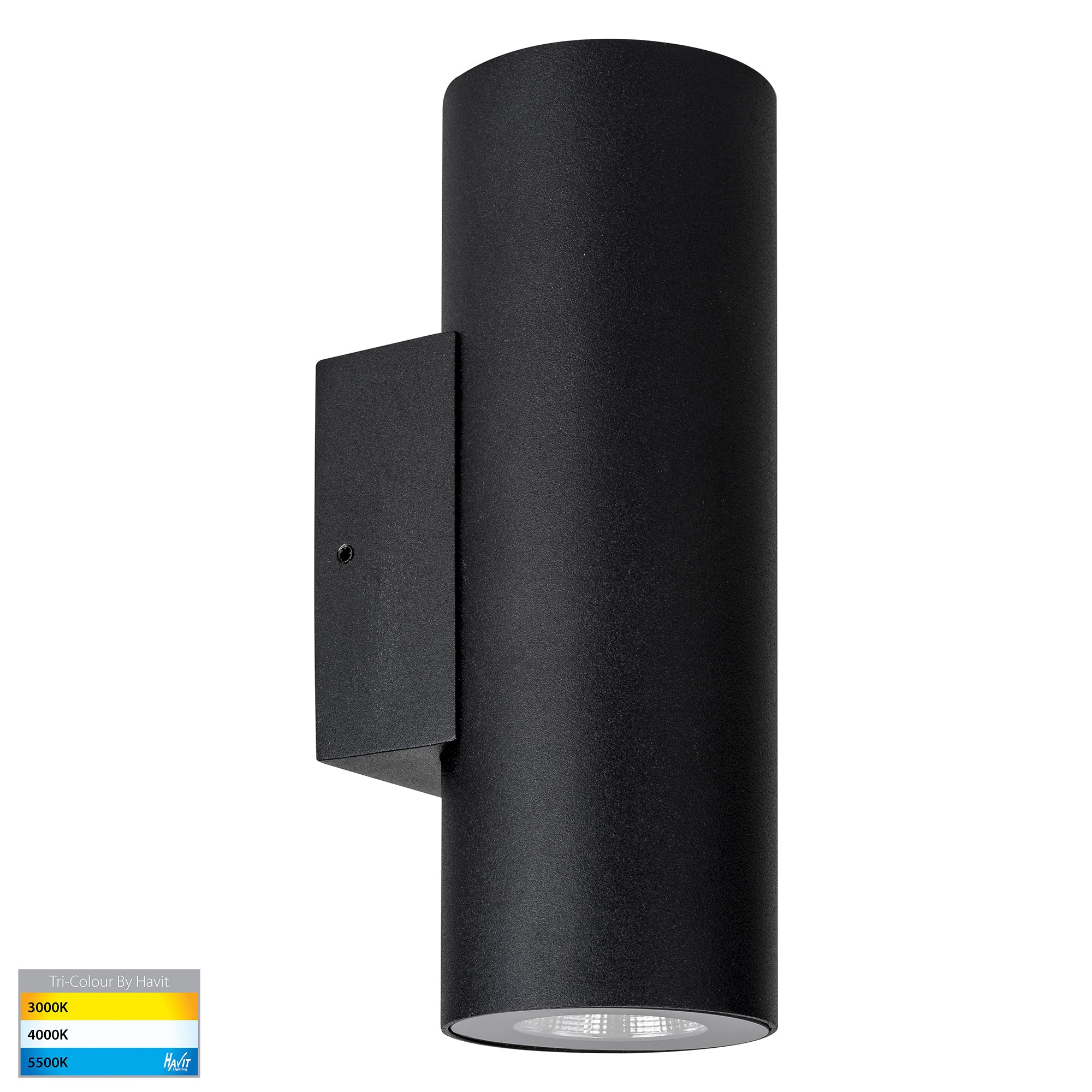 HV3626T-BLK- Aries 316 Stainless Steel Black Up & Down LED Wall Light