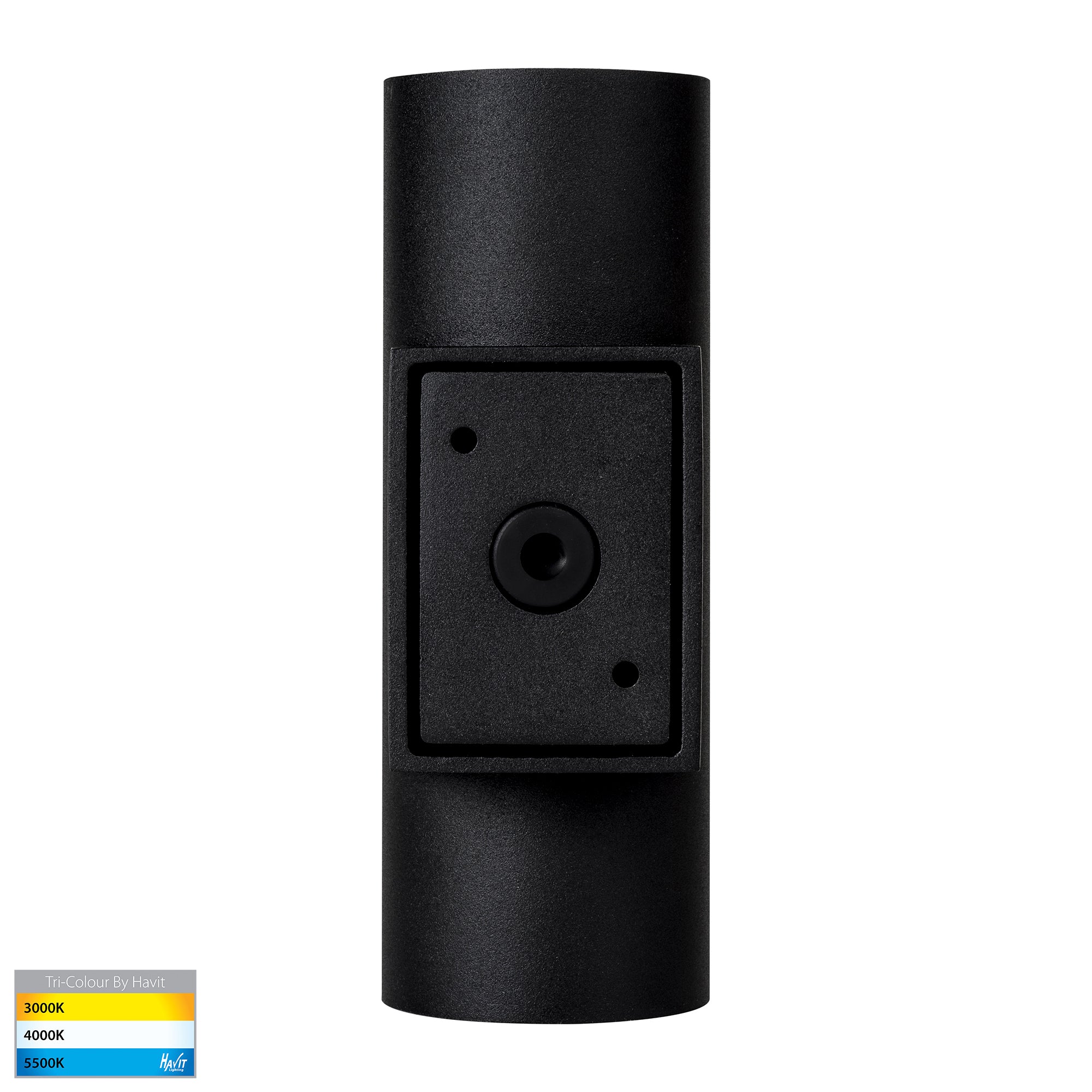 HV3626T-BLK- Aries 316 Stainless Steel Black Up & Down LED Wall Light