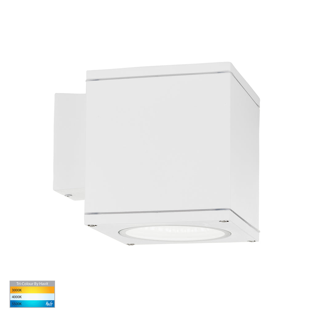 HV3628T-WHT-SQ - Porter Square Fixed Down LED Wall Light