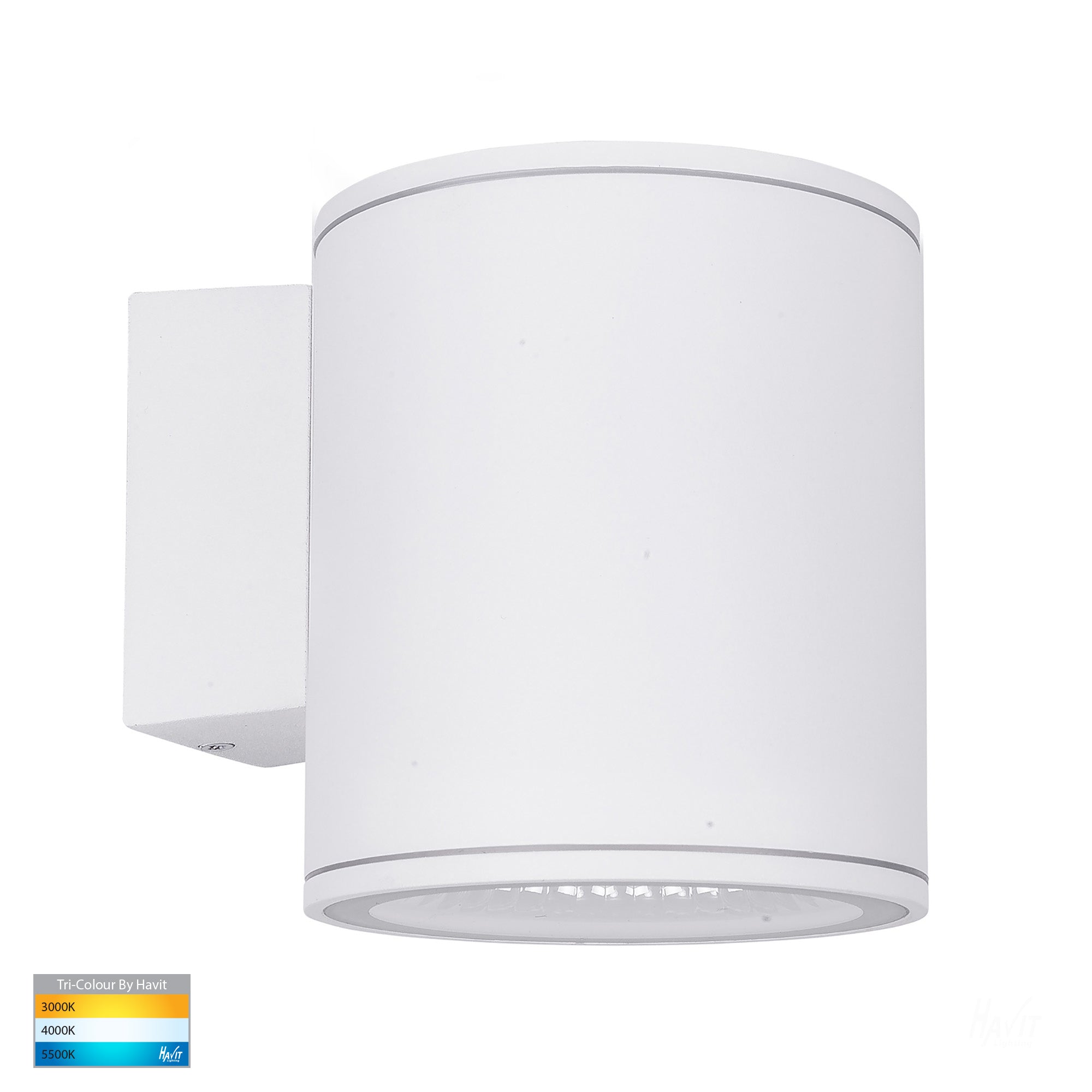 HV3628T-WHT - Porter 15w LED White Large Fixed Down Wall Light