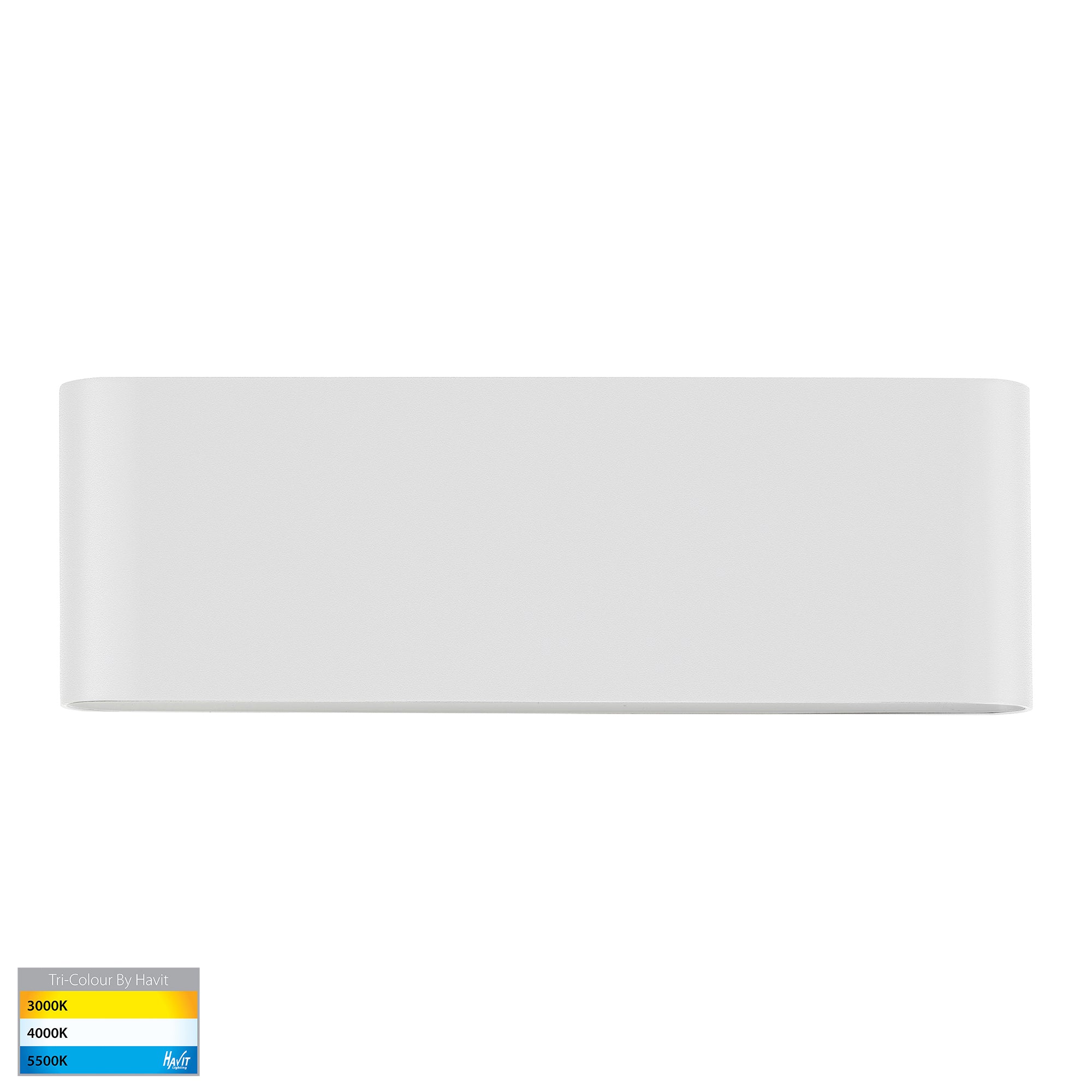 HV3652T-WHT- Lisse White Fixed Down LED Wall Light
