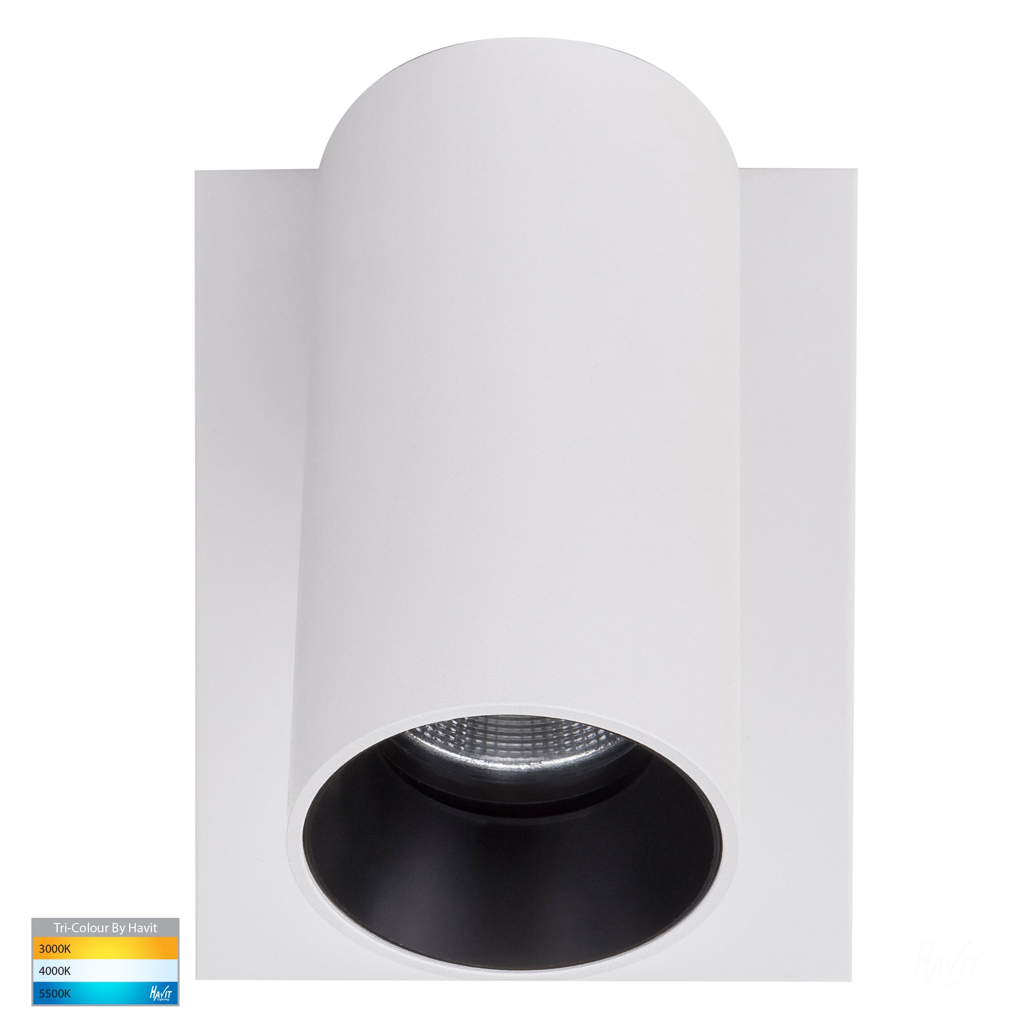 HV3681T-WHT - Revo White Single Adjustable Wall Light