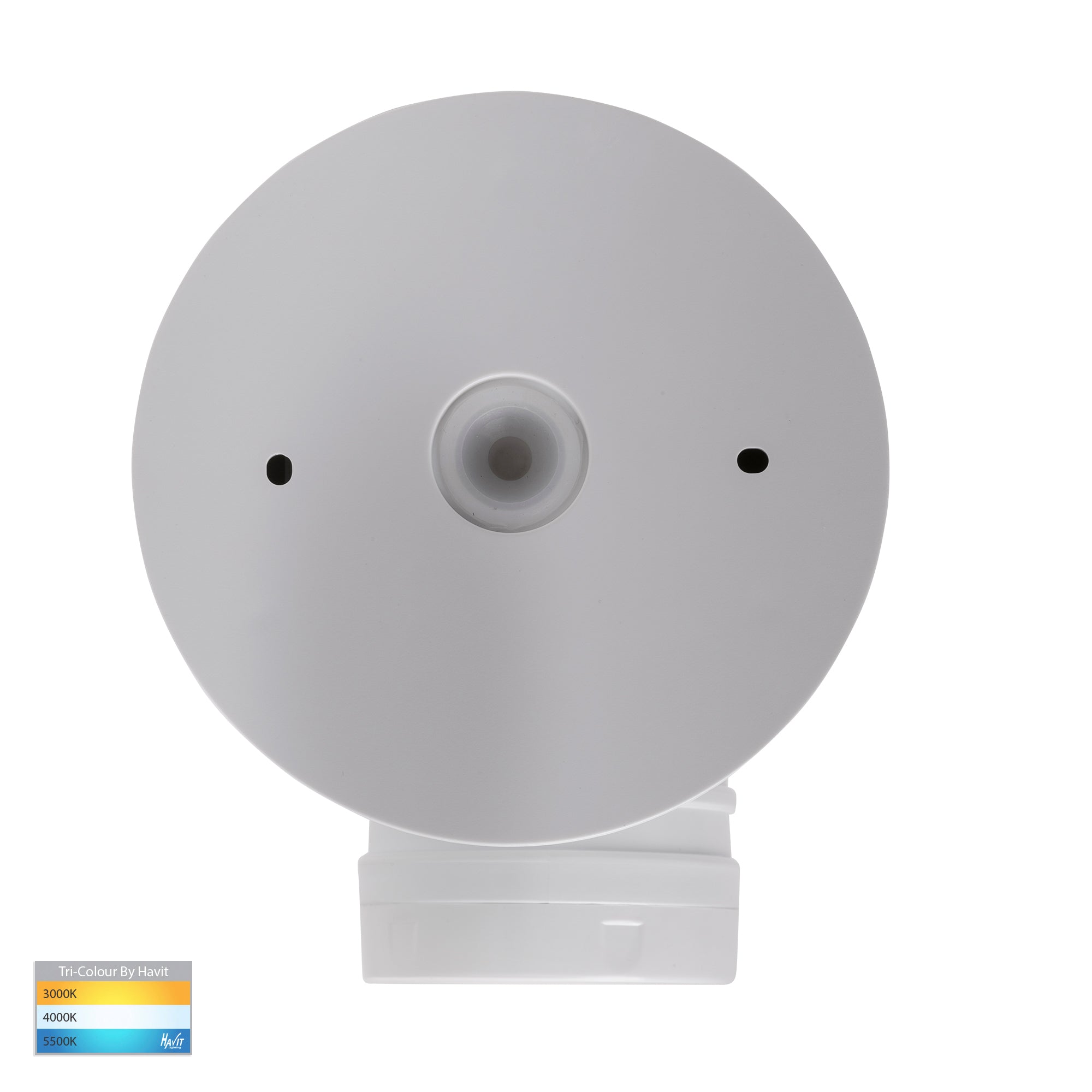 HV3791T-WHT - Focus Polycarbonate White Single Adjustable Spot Light