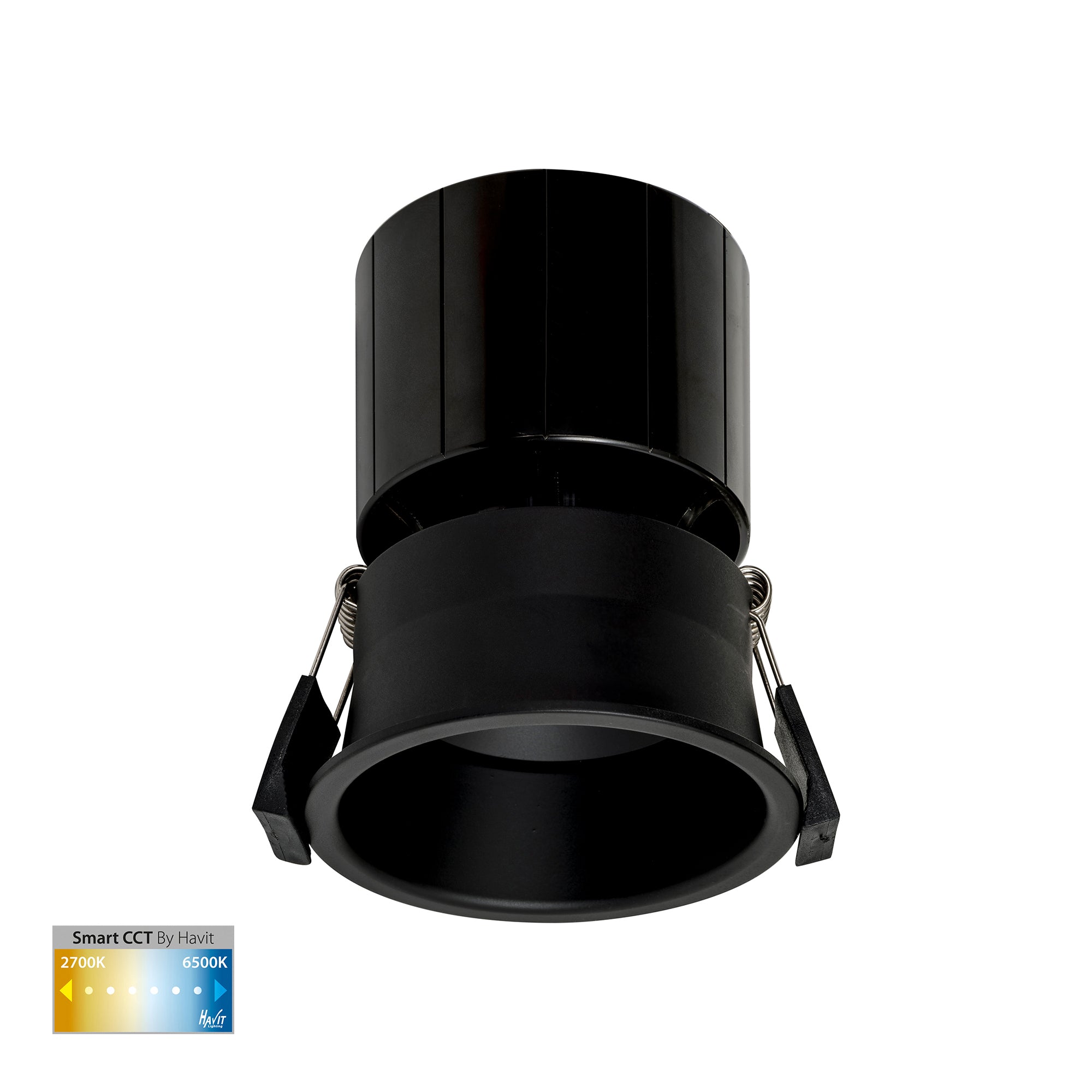 HV5513CCT-BLK - Prime Black Fixed Deep CCT WIFI LED Downlight