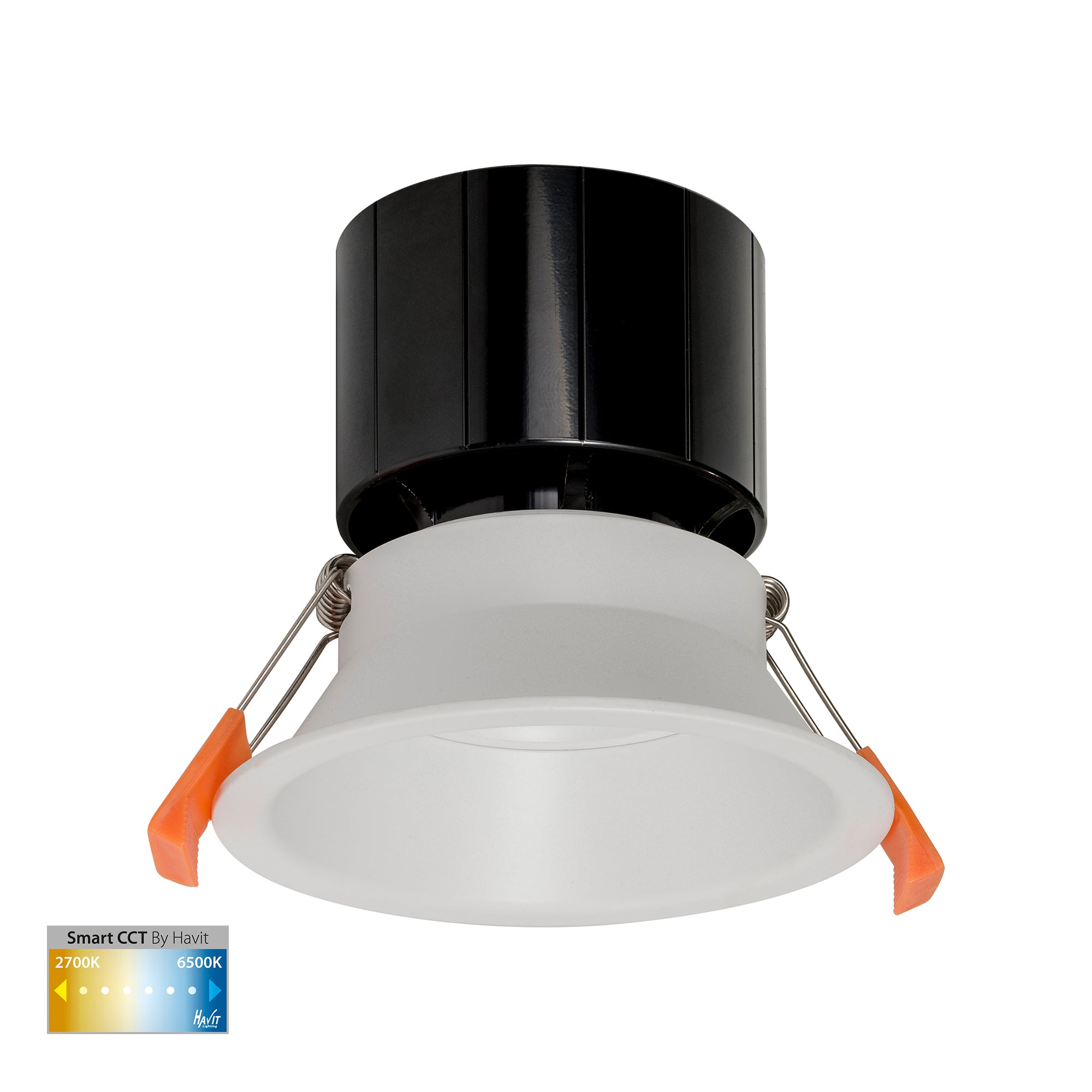 HV5514CCT-WHT - Prime White Fixed Deep CCT WIFI LED Downlight