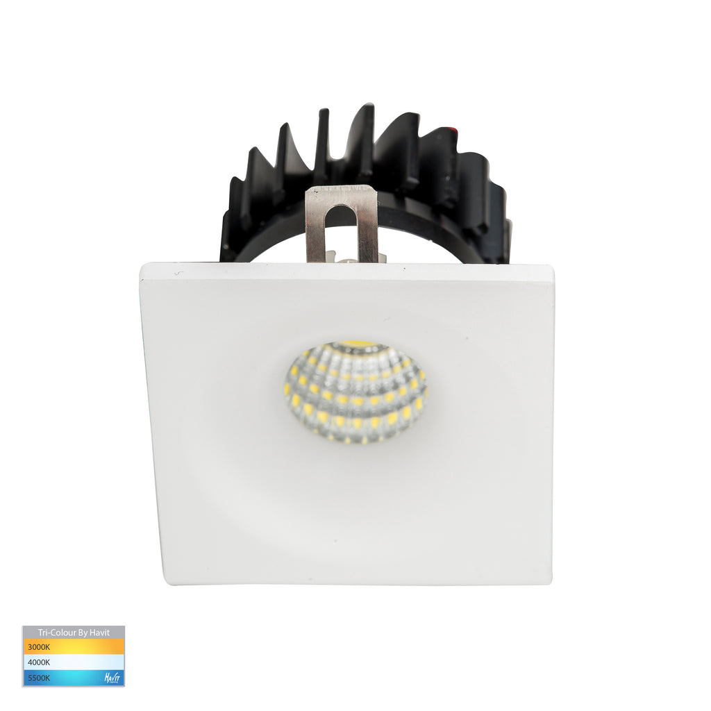 HV5701T-WHT - Niche White Square Mini Recessed Downlight