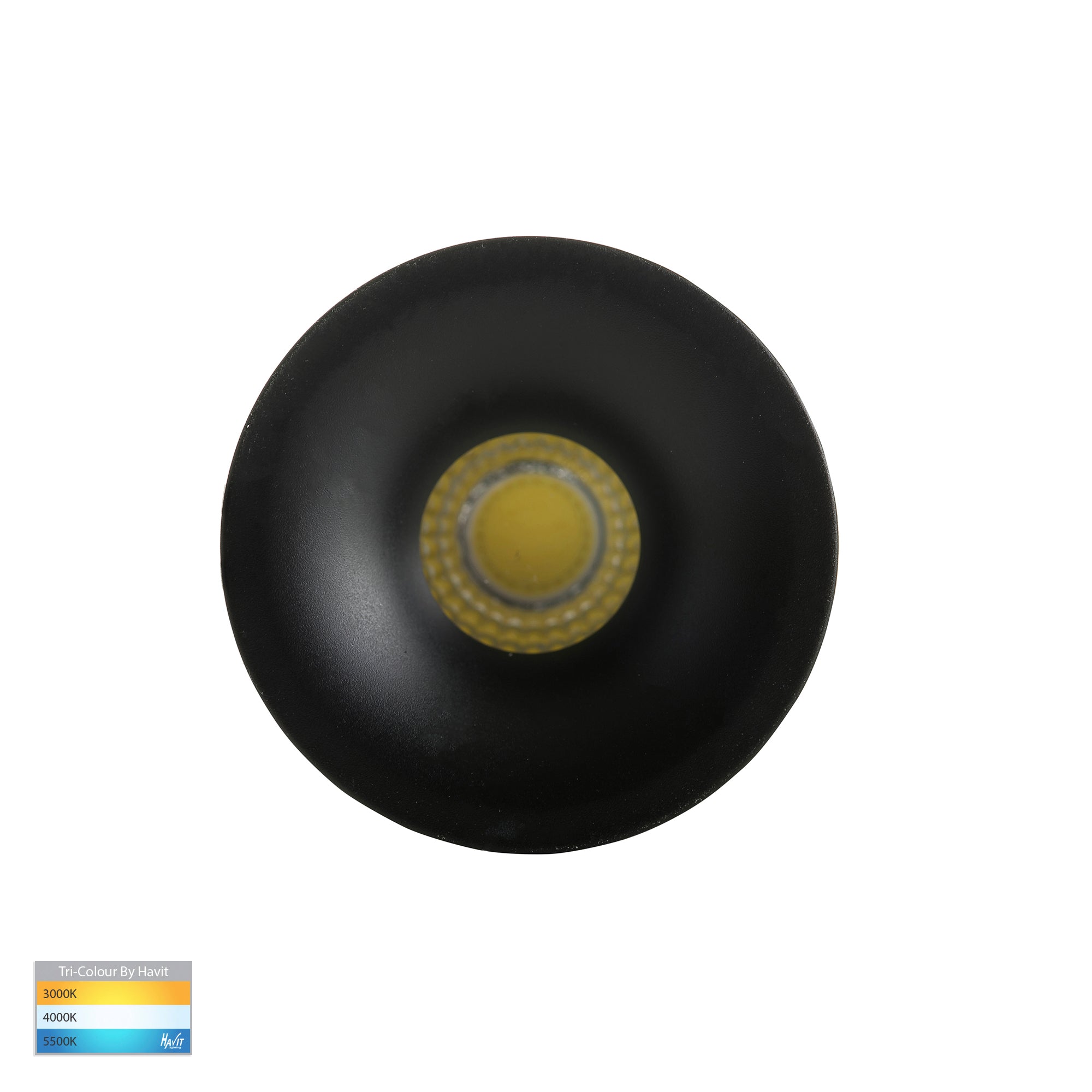 HV5702T-BLK - Niche Black Round Mini Recessed Downlight