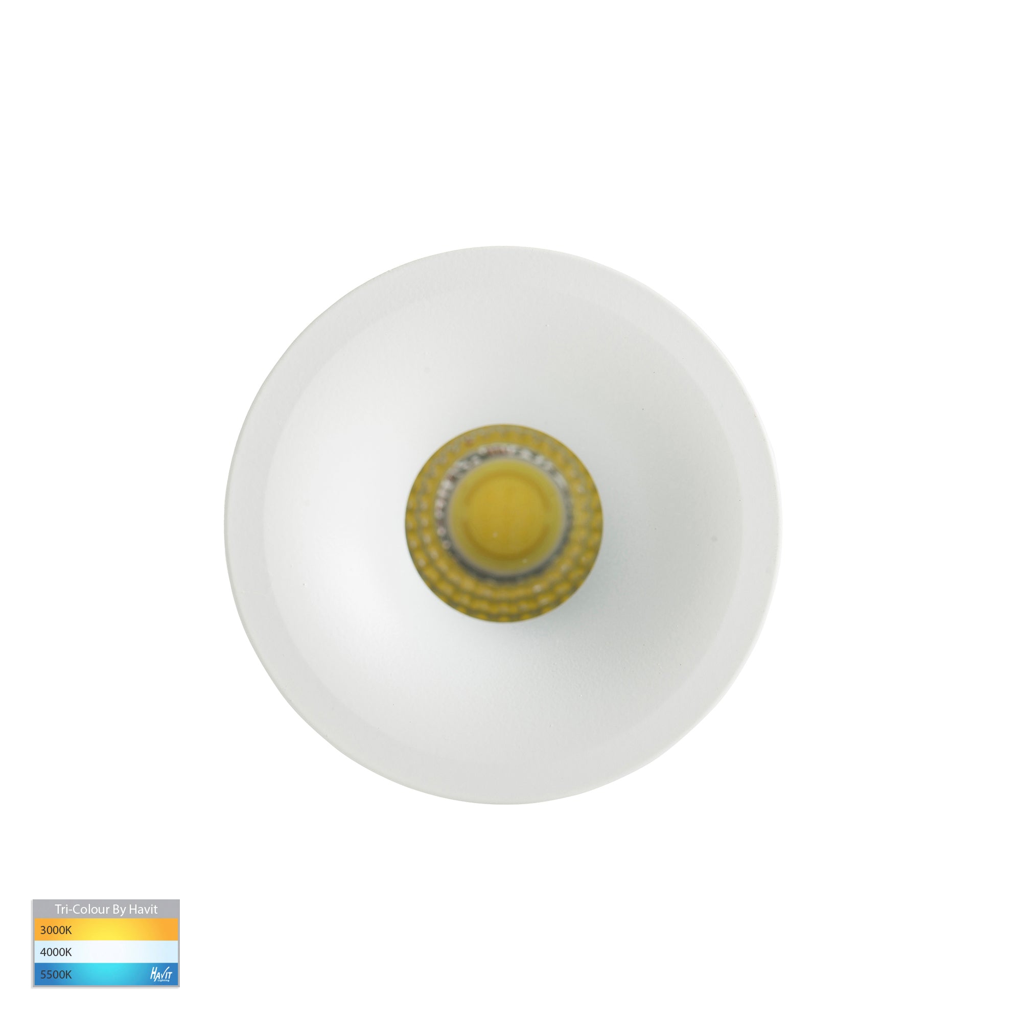 HV5702T-WHT - Niche White Round Mini Recessed Downlight