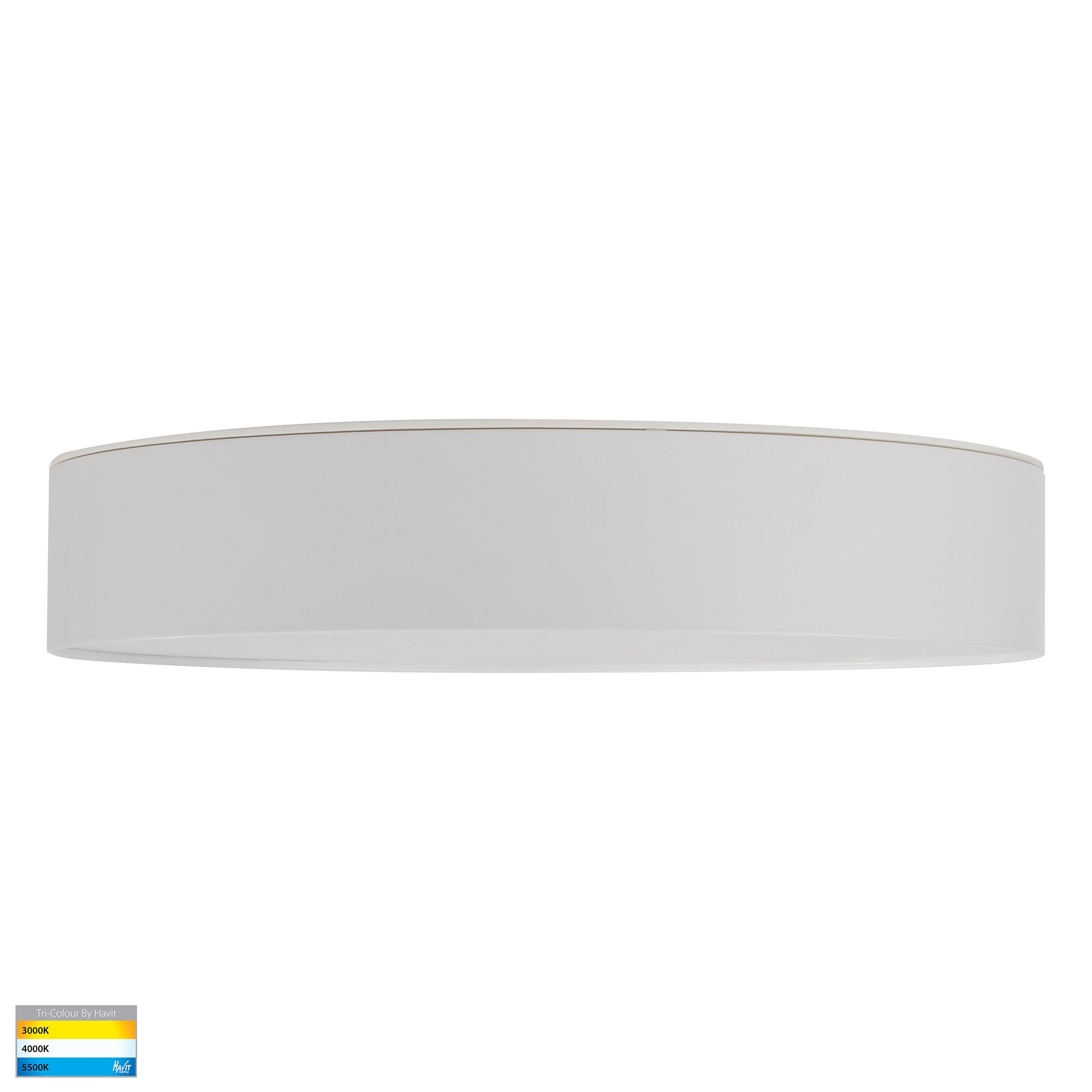 HV5893T-WHT - Nella White 30w Ceiling Mounted LED Oyster