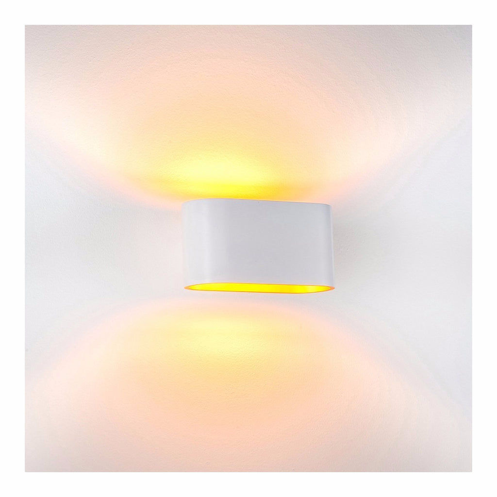 HV8028-WHT - Concept White Aluminium LED Wall Light