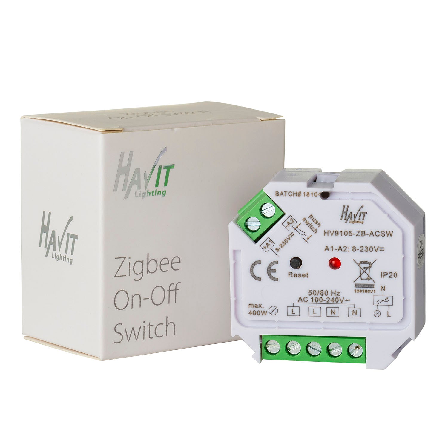 HV9105-ZB-ACSW Zigbee On-Off switch