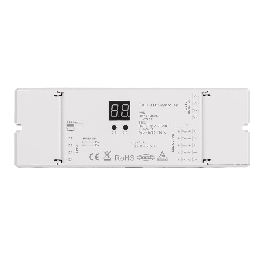 HV9107-2309P-5C - Dali DT8 LED Strip Controller