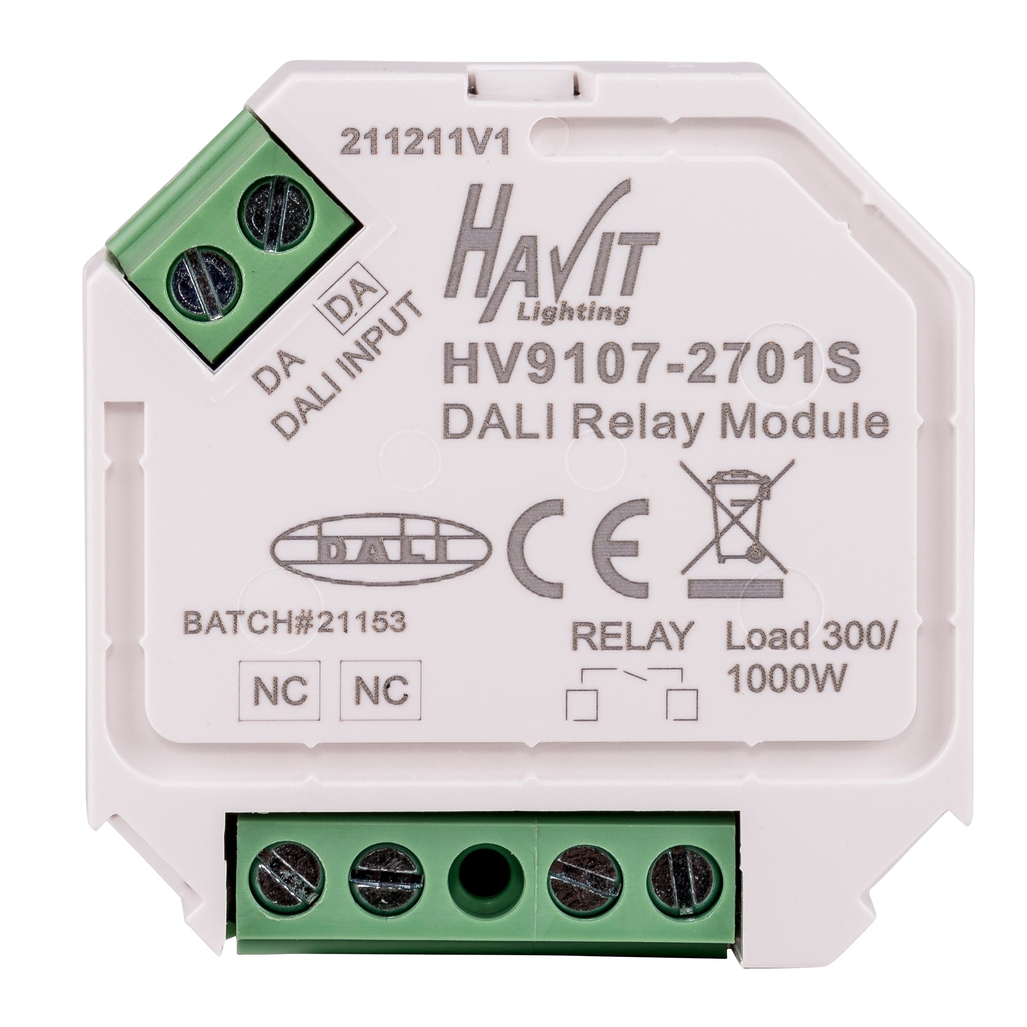 HV9107-2701S-N - Dali On-Off Relay Module – Havit Lighting