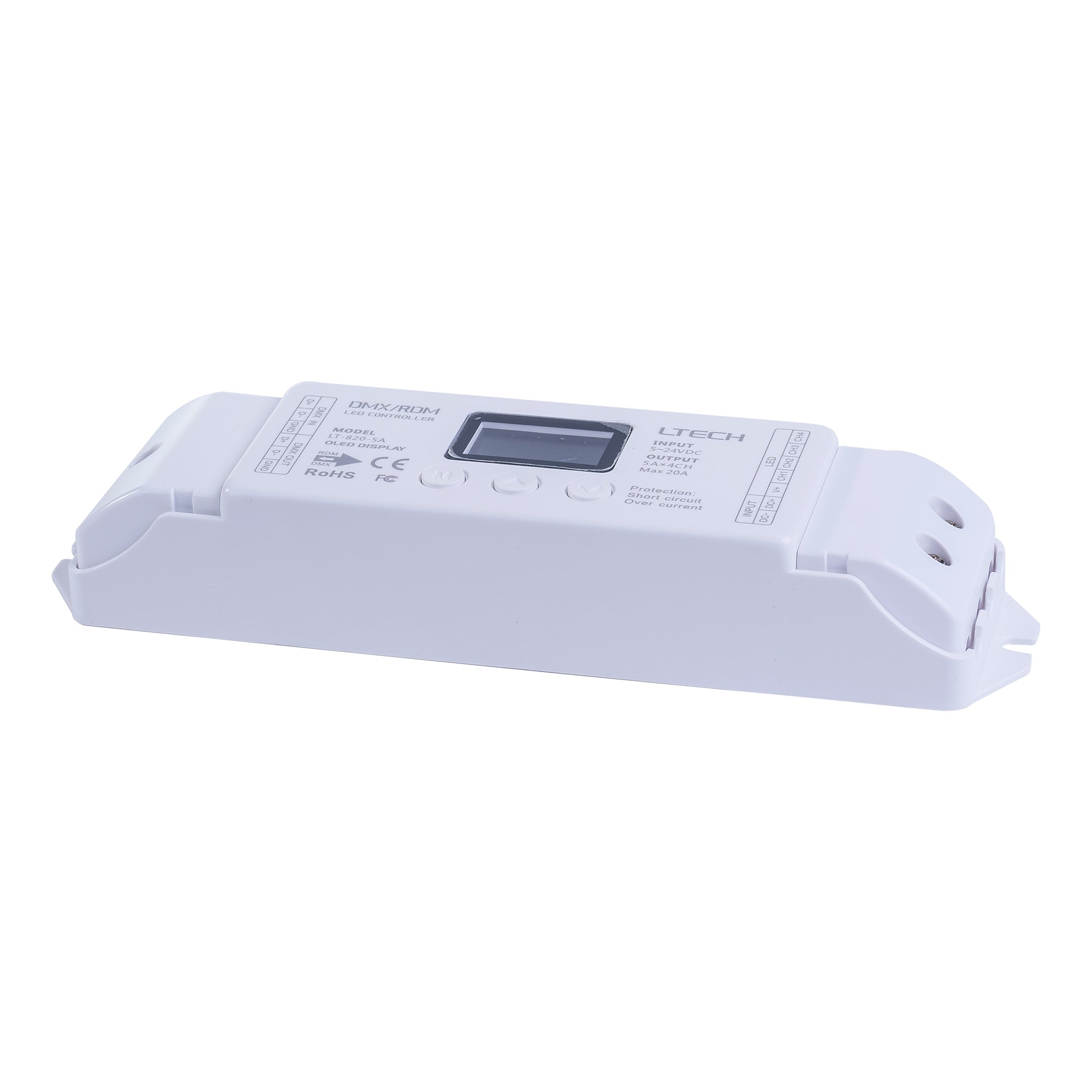 HV9109-LT-820-5A - DMX RGBC or RGBW LED Strip Controller