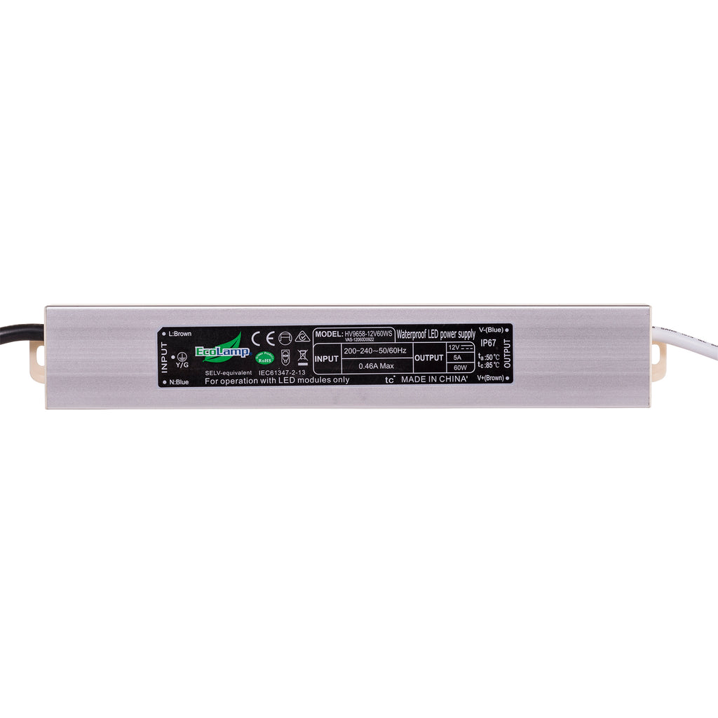 HV9658-60WS - 60w Slimline Weatherproof LED Driver