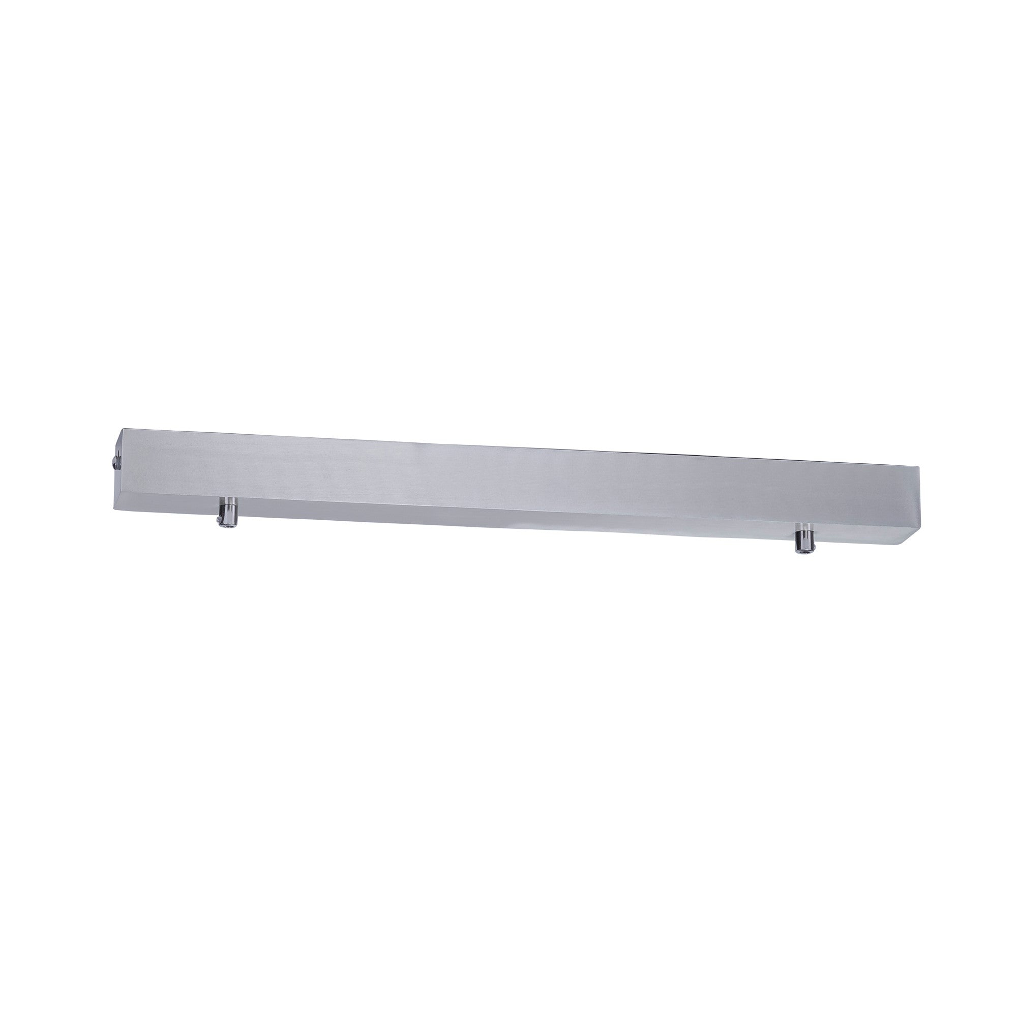 HV9705-5050-SCH - 500mm Rectangle Surface Mounted Silver Pendant Canopy