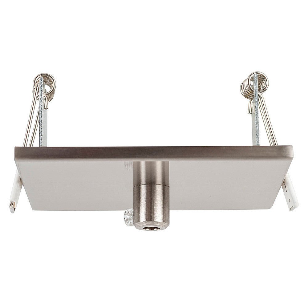 HV9705-9005-SCH-SQ - 100mm Square Rescessed Canopy Satin Chrome