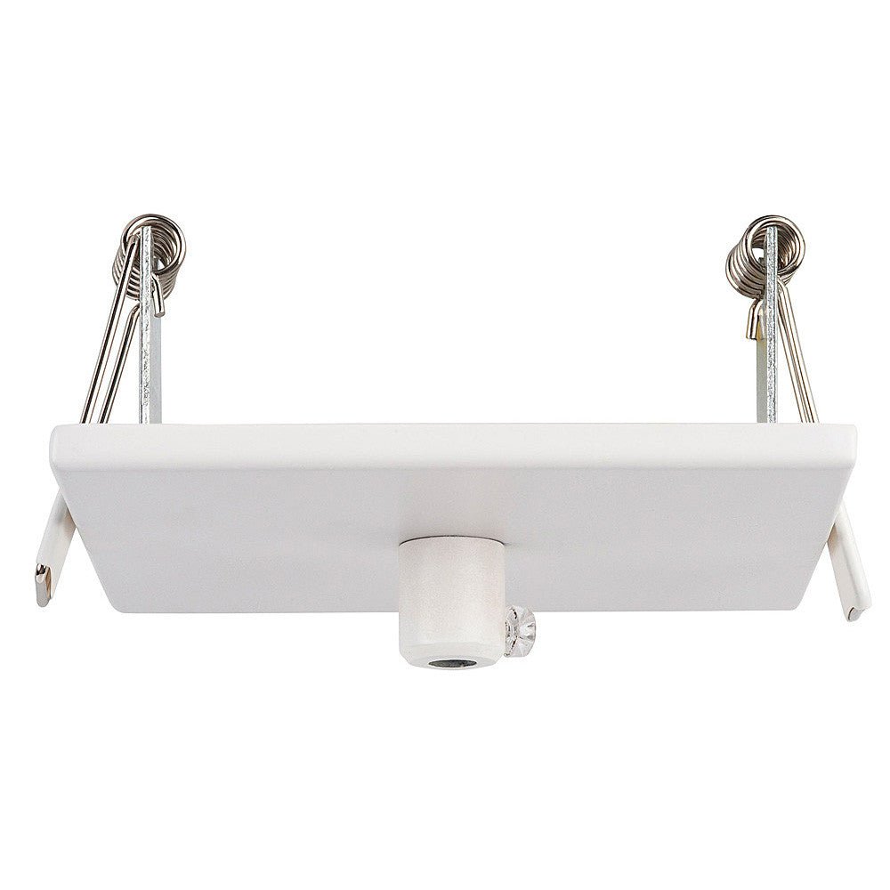 HV9705-9005-WHT-SQ - 100mm Square Recessed Canopy White