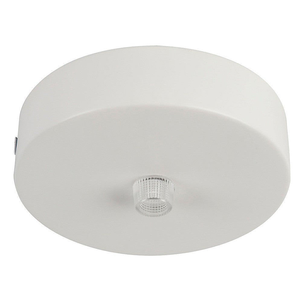 HV9705-9025-WHT-RND - 100mm Round Canopy White