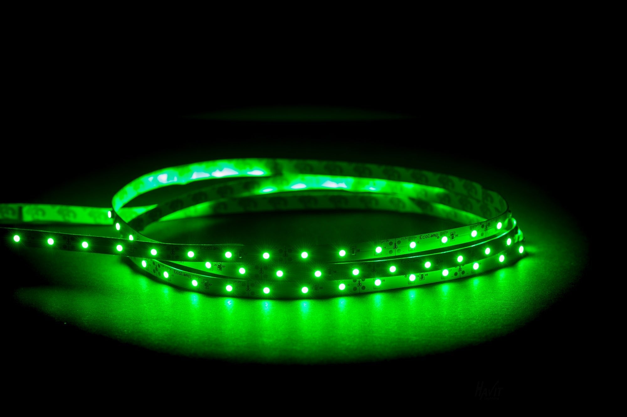HV9723-IP20-60-G - 4.8w IP20 LED Strip Green