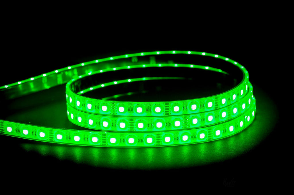 HV9751-IP67-60-RGBW - 14.4w IP67 RGB + 3000k LED Strip (RGBW)