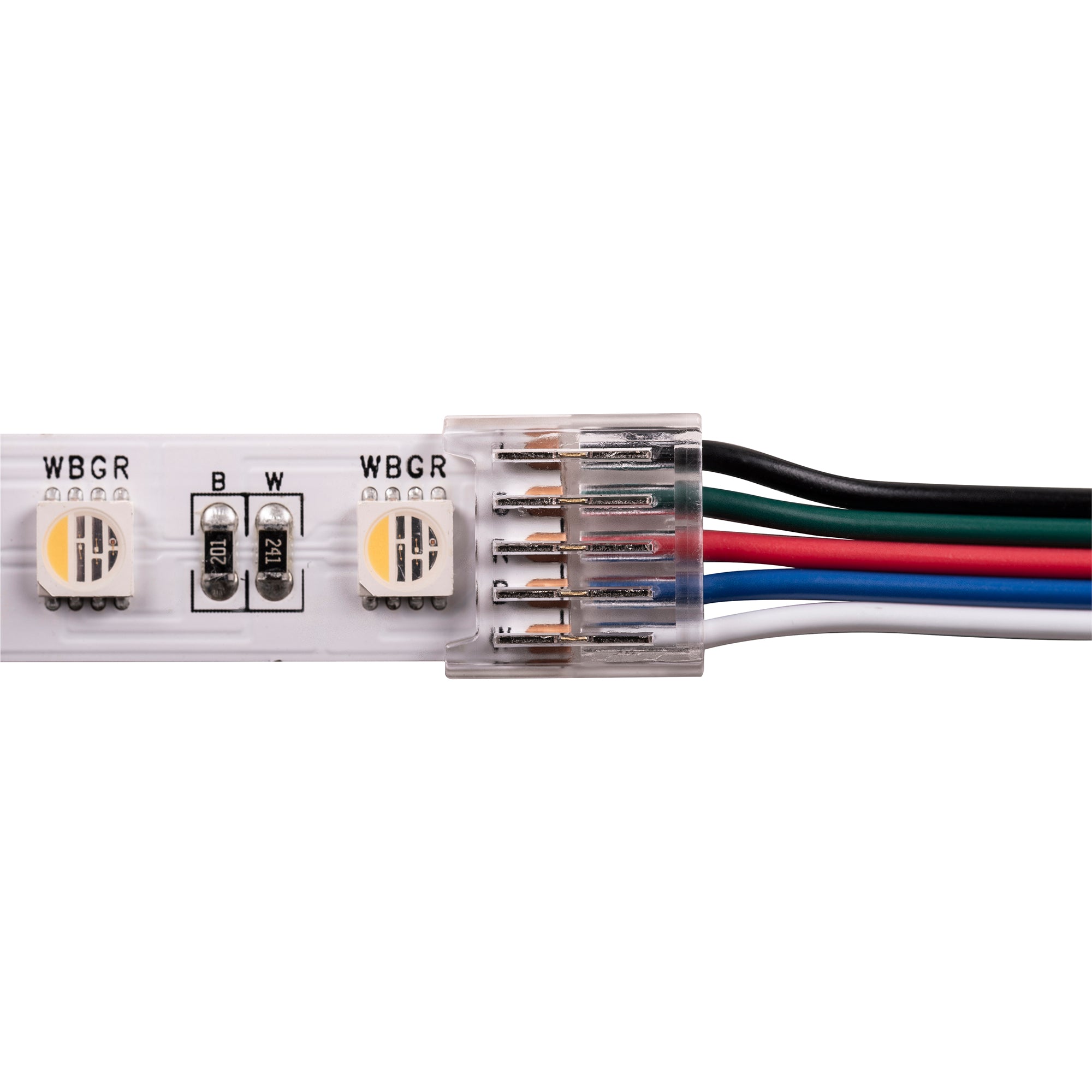 HV9956 - LED Strip Connector to suit IP20 12mm PCB RGBC or RGBW LED Strip